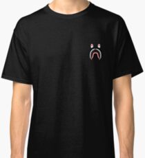 Camiseta clásica Impresión de tiburón Bape