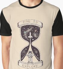 Camiseta gráfica Tiempo para explorar