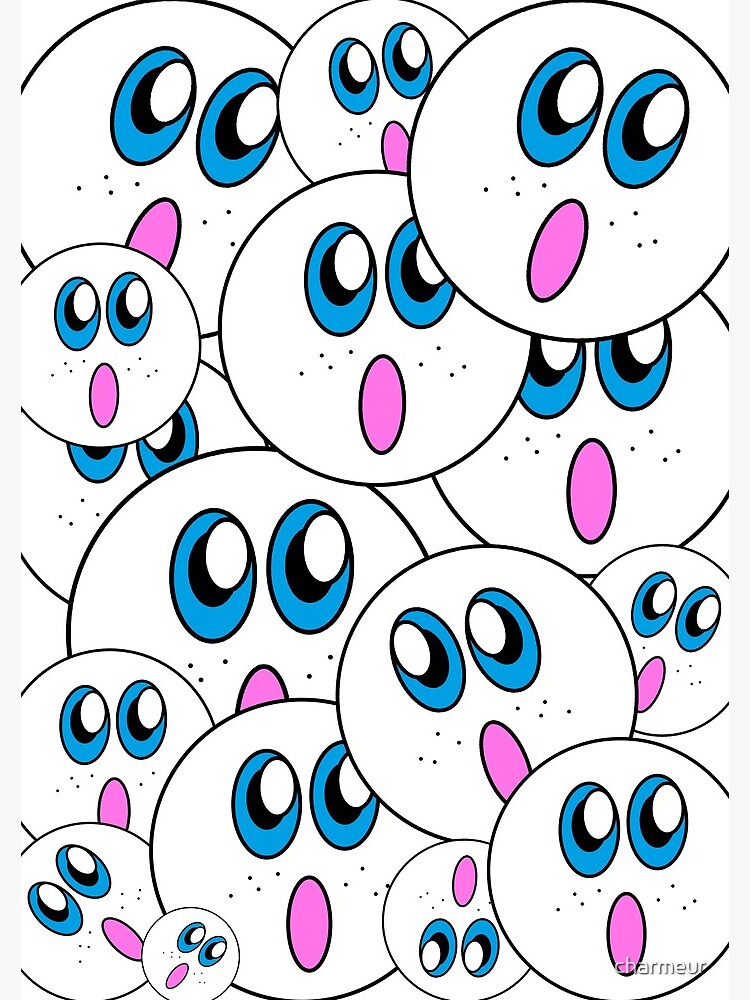"Anime bubbles" Spiral Notebook by charmeur | Redbubble