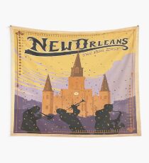 Vintage poster - New Orleans Wall Tapestry
