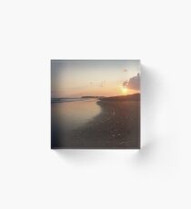 summer sunset Acrylic Block