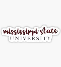 Mississippi State University - MSU Sticker