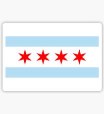 City of Chicago Flag Sticker