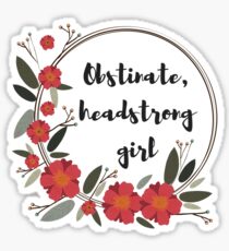 Pride and Prejudice Sticker