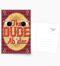 The Dude Abides Postcards