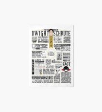 The Wise Words of Dwight Schrute (Light Tee) Art Board