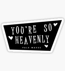 Heavenly Pale Waves Sticker