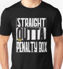 Straight Outta Die Strafbank Slim Fit T-Shirt