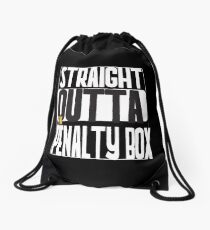 Straight Outta Die Strafbank Turnbeutel