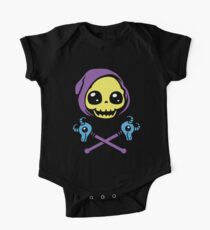 Skeletaww and Crossbones One Piece - Short Sleeve