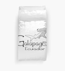 Galapagos Ecuador Hammerhead shark Duvet Cover
