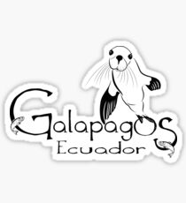 Galapagos Ecuador Sea Lion Sticker