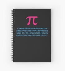 Pi 3.142 π Mathematics T-Shirt - Greek Letter Pi Top Spiral Notebook