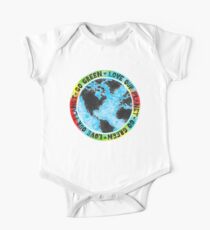 Love Our Planet Go Green One Piece - Short Sleeve