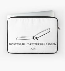 Inspirierende Plato-Zitat Laptoptasche