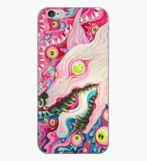 Glitterwolf Acrylic Painting art iPhone Case