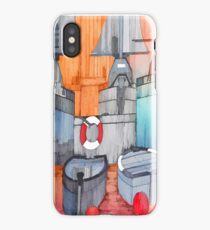 Fishing Fleet drifts into Sleep iPhone Case