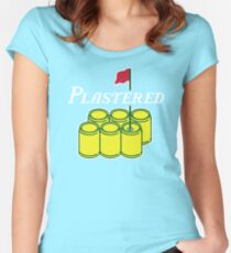 Camiseta entallada de cuello ancho Enyesado 2
