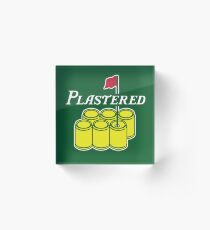 Plastered 2 Acrylic Block