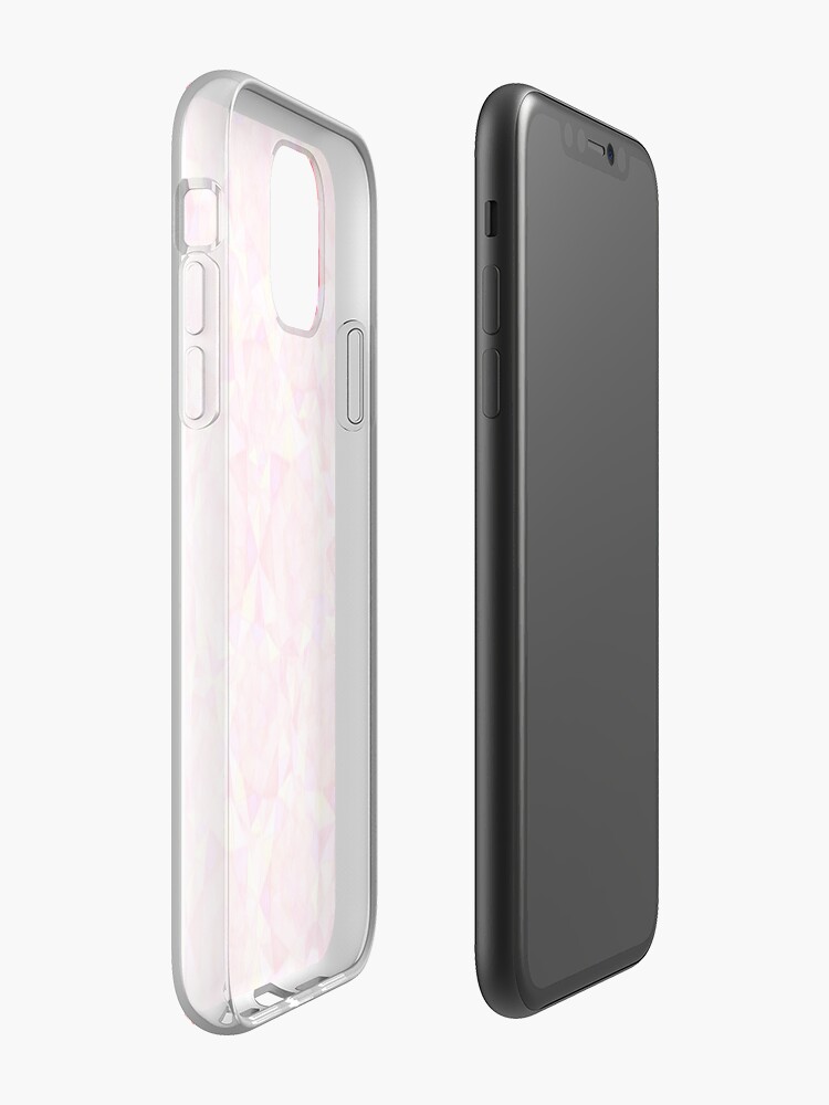Coque iPhone « Motif géométrique rose », par StylishTayla