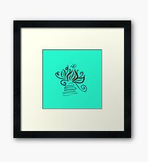 Red n green. Framed Print