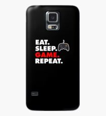 Funda/vinilo para Samsung Galaxy Eat Sleep Game Repeat