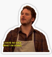 andy dwyer Sticker