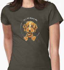 Cockapoo Tan IAAM Women's Fitted T-Shirt