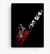 Ash vs Evil Dead chainsaw Canvas Print