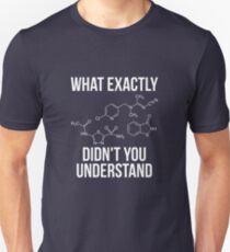 Chemistry T-Shirt Funny Science Student Chemist Humor Unisex T-Shirt