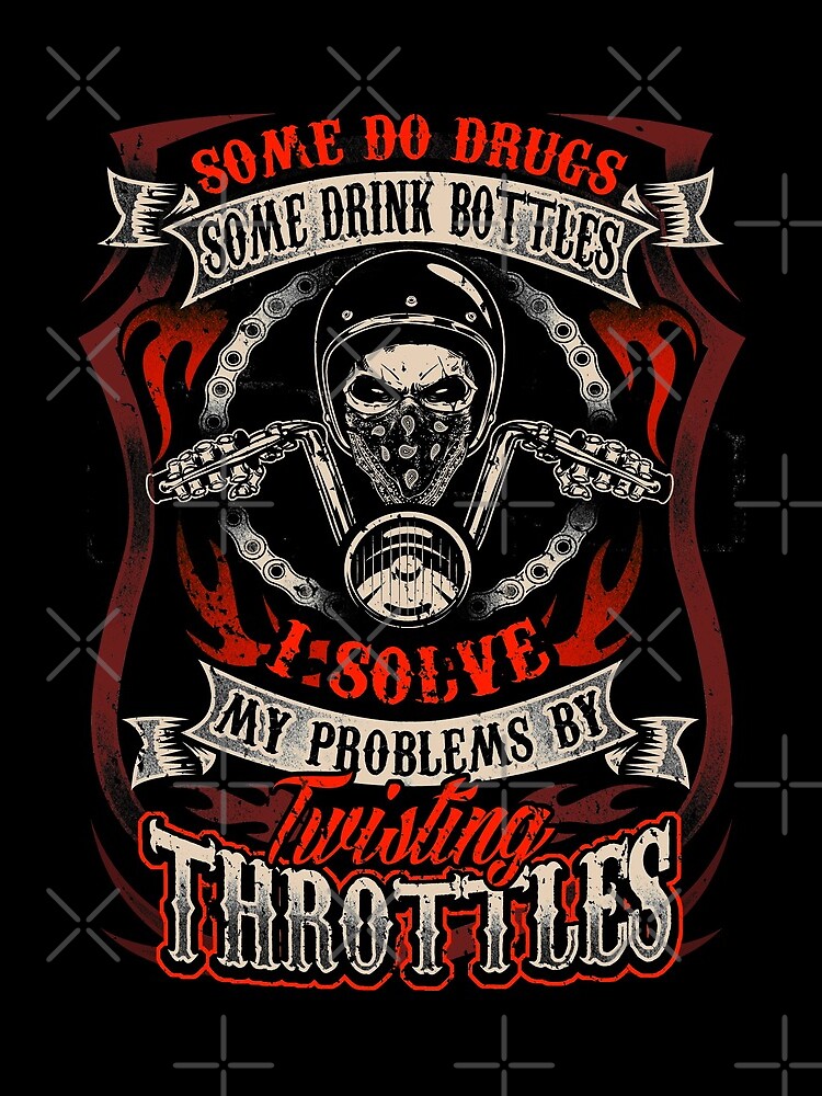 Motorcycle Biker Lifestyle Asphalt Problem Solution by anziehend