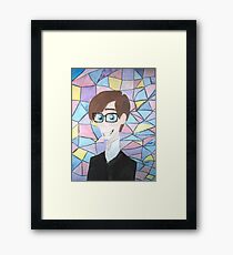 Hawking :Benedict Cumberbatch Framed Print
