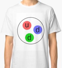 Neutron,  Subatomic Particle, Nuclear Physics Classic T-Shirt