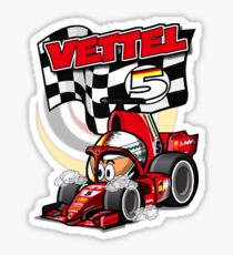 MiniDrivers - # 5 - Vettel Sticker