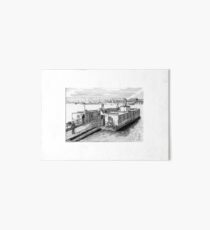 179 - HIGH FERRY, BLYTH - DAVE EDWARDS - INK 1990 Art Board