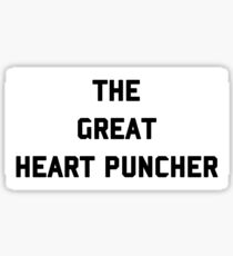 Ox Baker - The Great Heart Puncher Sticker