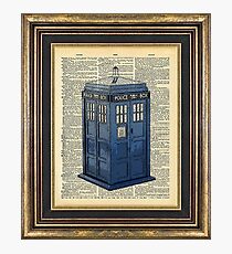 T.A.R.D.I.S. Dr. Who Photographic Print