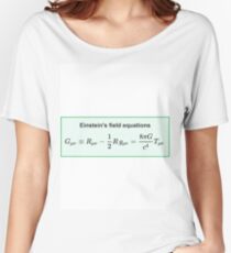 Physics, General Relativity, Einstein's (Field) Equations, #Physics, #General #Relativity, #Einstein's (#Field) #Equations Women's Relaxed Fit T-Shirt