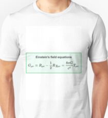 Physics, General Relativity, Einstein's (Field) Equations, #Physics, #General #Relativity, #Einstein's (#Field) #Equations Unisex T-Shirt
