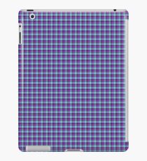 Pink Blue Traditional Tartan iPad Case/Skin