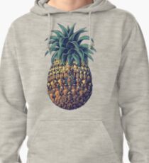 Ornate Pineapple (Color Version) Pullover Hoodie