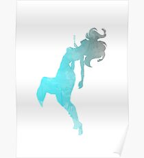 Princess Inspired Silhouette Poster