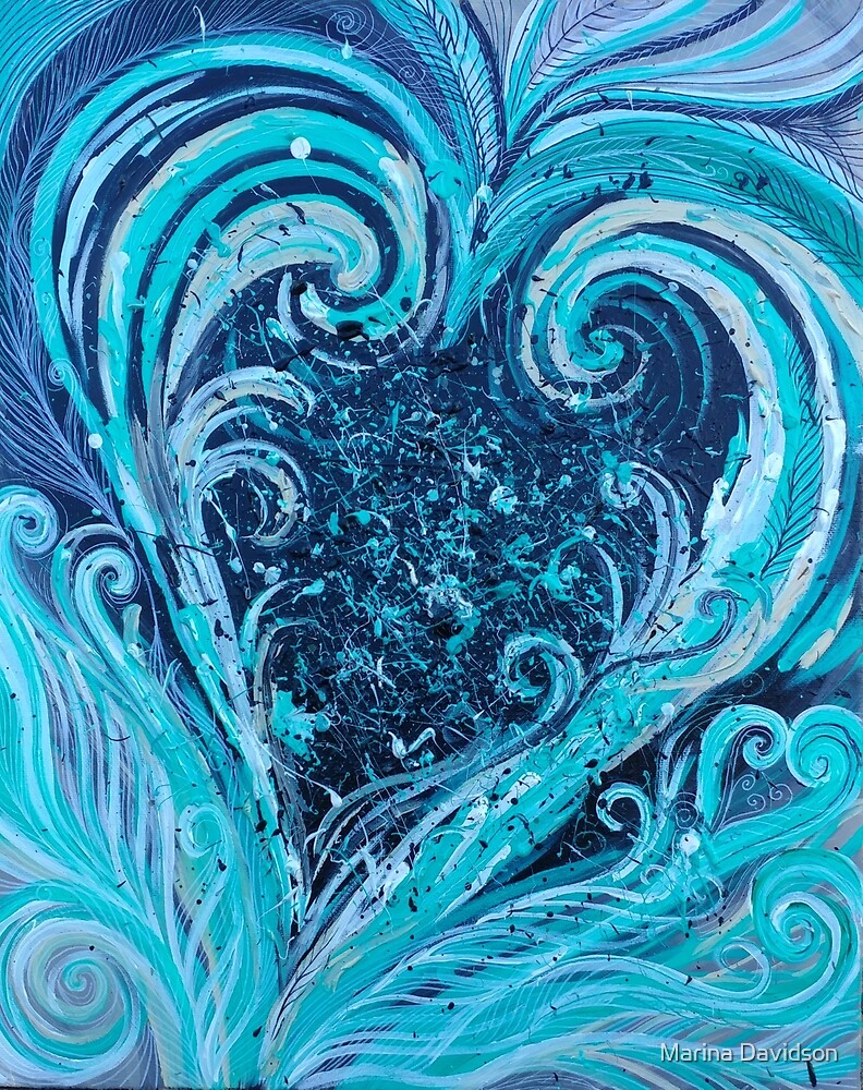 "Guard your heart II" by Marina Davidson Redbubble