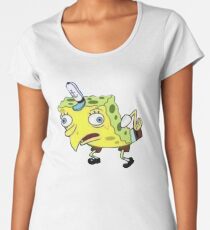 MoCkInG SpOnGeBoB Women's Premium T-Shirt