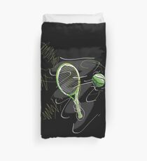 Tennis Player Gift Shirt Duvet Cover