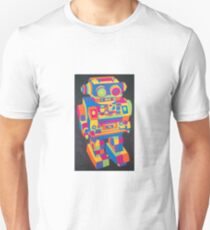 Neon Robot 5 Unisex T-Shirt