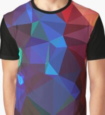 Polygon Multi-color Graphic T-Shirt