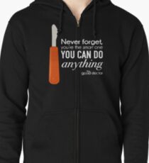The Good Doctor Merch Zipped Hoodie