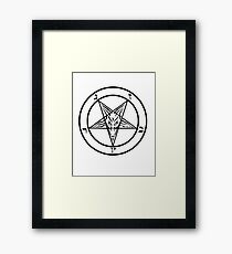 Satan Framed Print