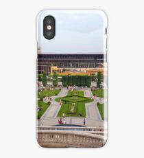 Panoramic view of central square in Iasi city iPhone Case